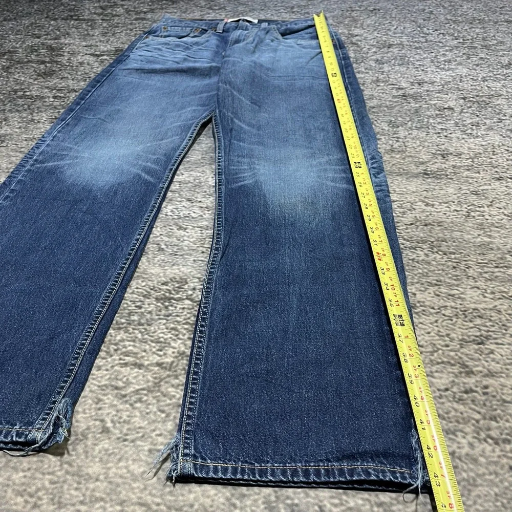 Levi's 569 Loose Straight Jeans 31x34 Blue Vintage‎ 2000s Baggy Wide Leg Grunge